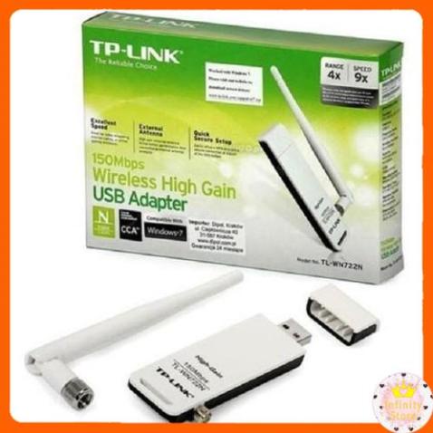 USB THU WIFI TP-LINK TL-WN722N INFINY DECOR