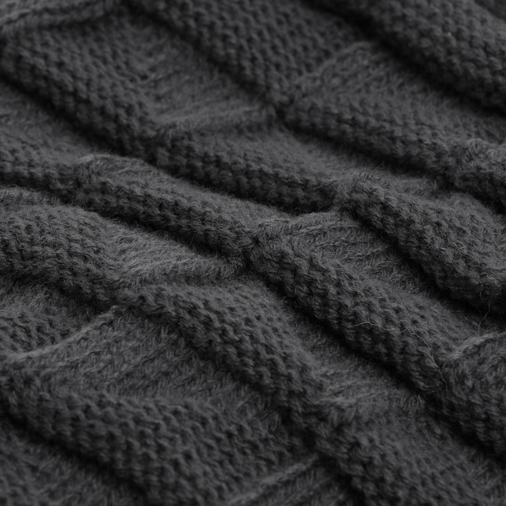 Mũ Beanie Dệt Kim Oversize Thời Trang Cho Nam Nữ