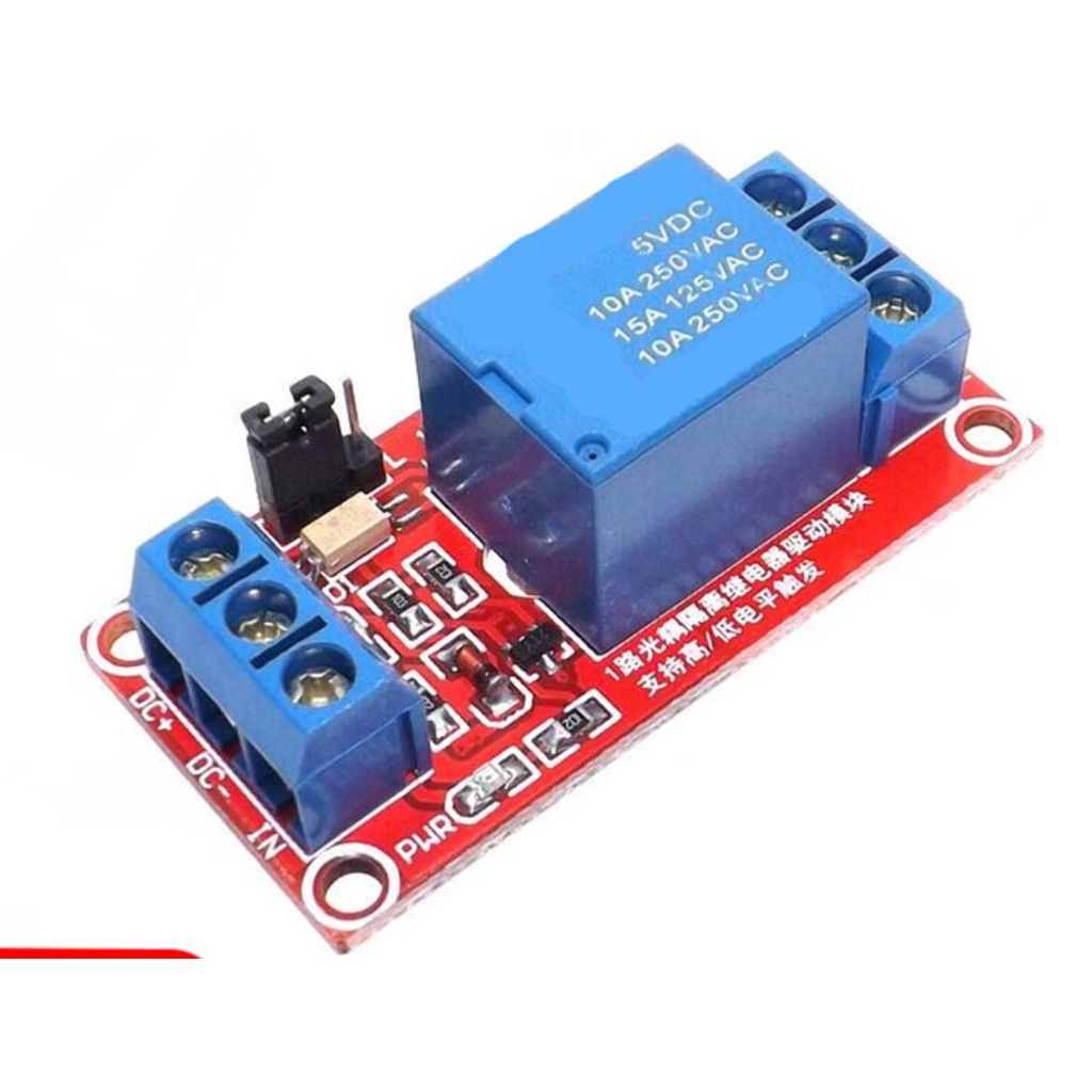 Mô Đun Rơ Le 1 Chiều Hỗ Trợ Kích Hoạt Mức Thấp 5V / 9V / 12V / 24V