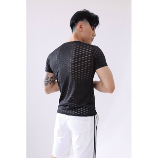 Áo lưới thể thao nam - Áo tay ngắn