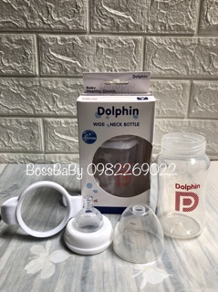 Tặng thêm 1 bàn chải bình sữa dolphin 240ml cổ rộng có tay cầm - ảnh sản phẩm 2