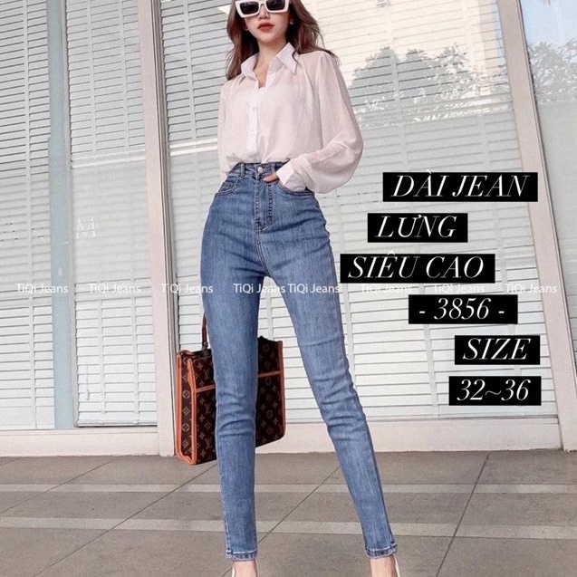 [Bigsize 58-90kg] Quần Skinny Jeans 5 Mã Siêu Hot, Lưng Cao Trên Rốn, Co Giãn Mạnh