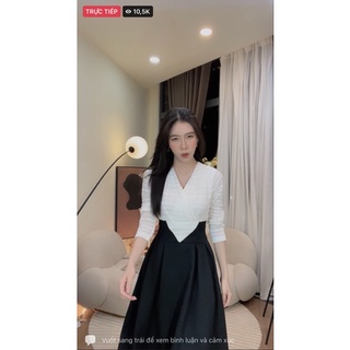 🌺 Đầm phối thân ren Loan Lâm🌺