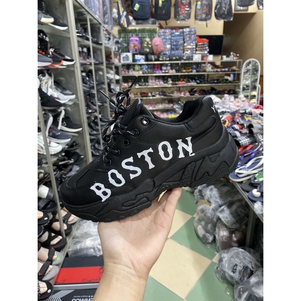 Giày thể thao nam, giày boston màu đen