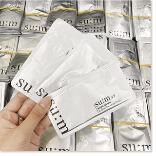 Mặt nạ thải độc sủi bọt Sum Trắng (gói)