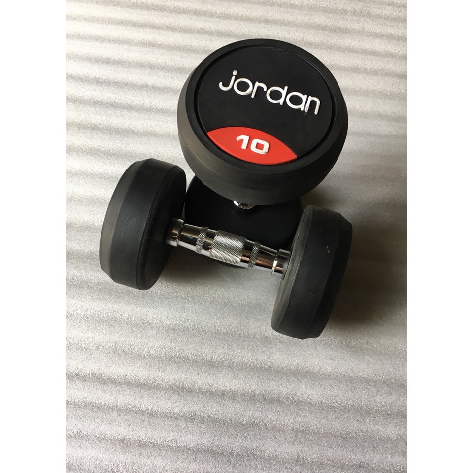 Tạ tay bọc cao su, Tạ tay Jordan 10kg