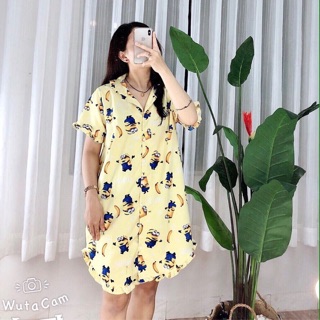 Đầm pijama kate
