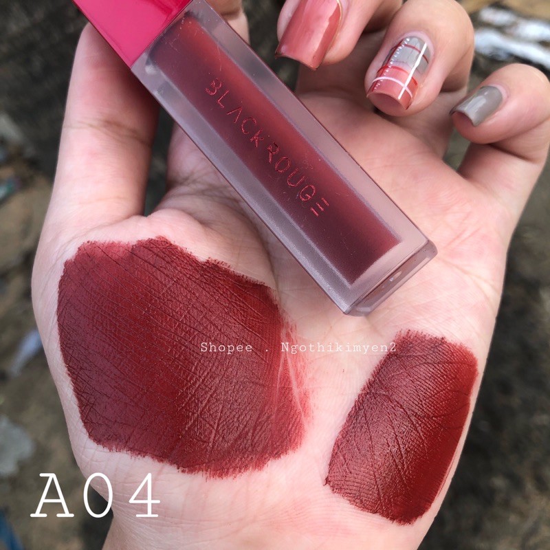 Son Black Rouge A06 Đỏ gạch - Brick red full ver 1 ( chất son Handmade ) | BigBuy360 - bigbuy360.vn