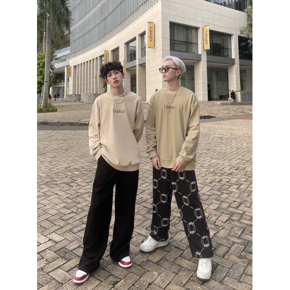 [Mã 12FASHIONSALE1 giảm 10K đơn 50K] Áo dài tay OMBRE SWEATER