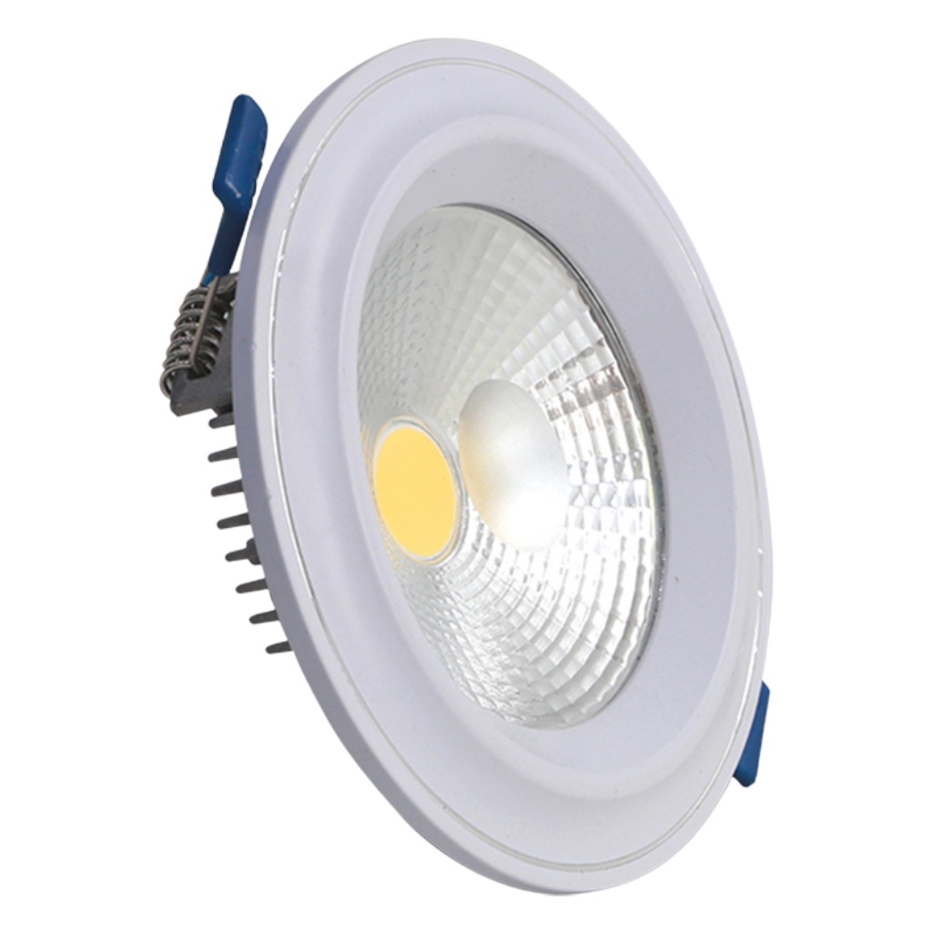 Đèn treo trần nhà, Đèn chiếu âm trần mặt cong COB PLAST, chống lóa, Bảo hành chính hãng TLC Lighting