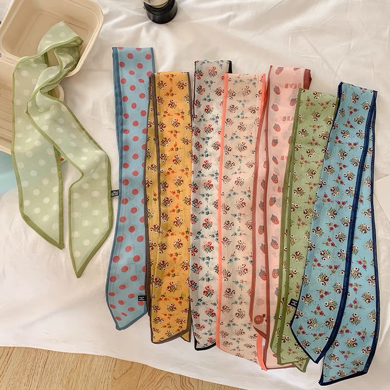 Khăn quàng cổ kiêm dây buộc tóc vintage Hàn Quốc⚡️ 𝐅𝐑𝐄𝐄 𝐒𝐇𝐈𝐏 ⚡️ Sự lựa chọn cho cô nàng Trendy - Mã TB2