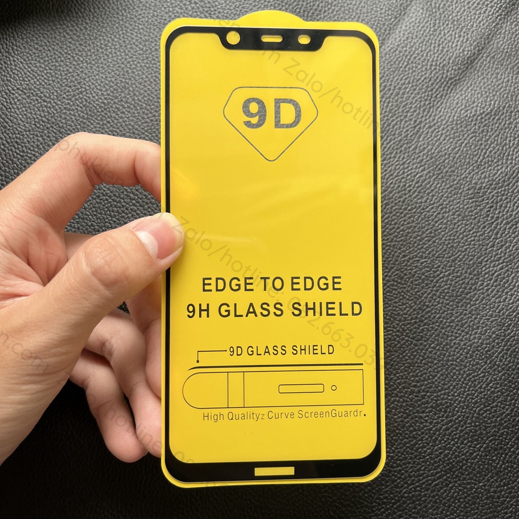Kính cường lực Nokia 8.1 full màn hình