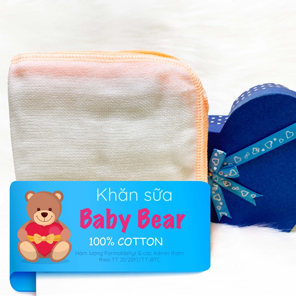 Khăn sữa BB 4 Lớp 25x27