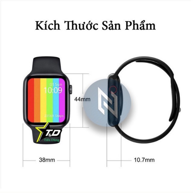 [ Rẻ nhất Shopee ] [W26 New] Đồng Hồ Thông Minh  Watch 6 seri 6 Kháng nước Nghe gọi kết nối bluetooth 5.0 bảo hành 6t