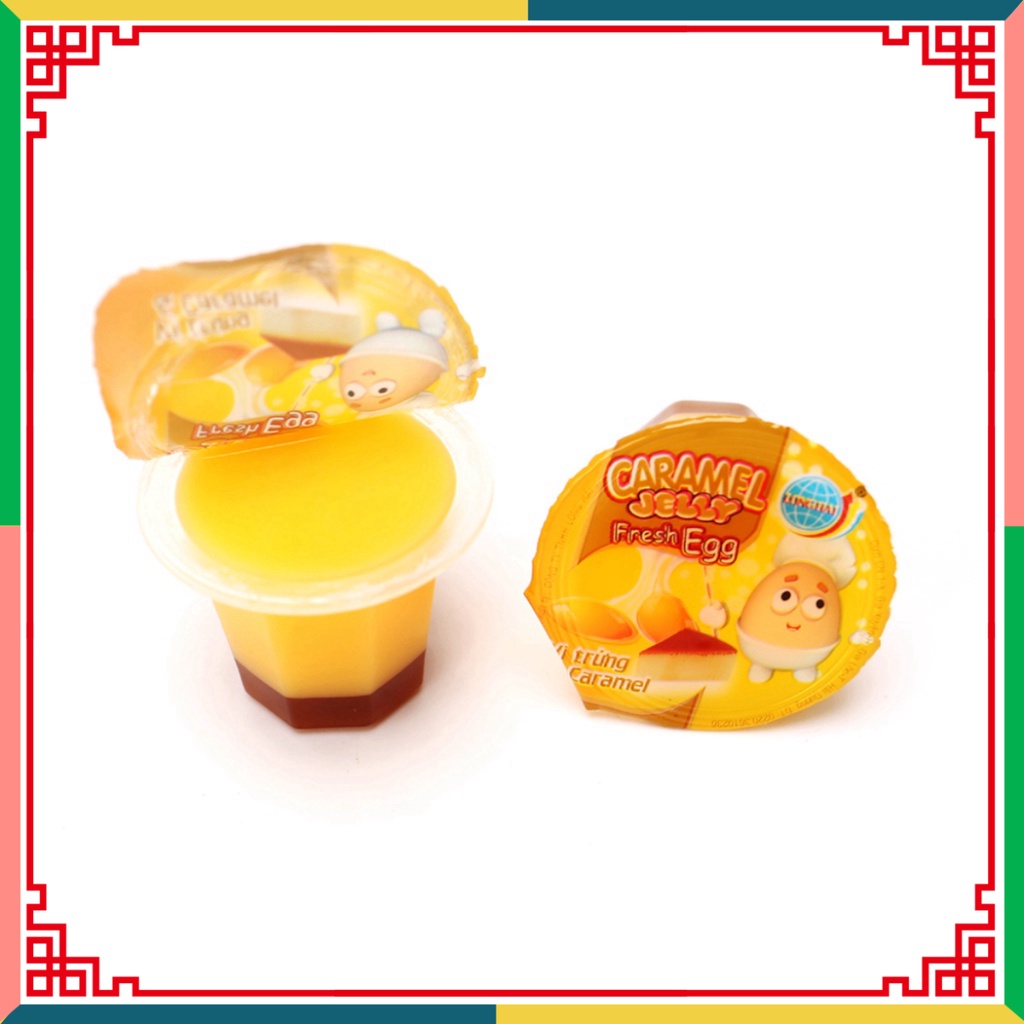 Thạch caramel Lapatie, thạch caramen trứng Long Hải tải trọng túi 992 g