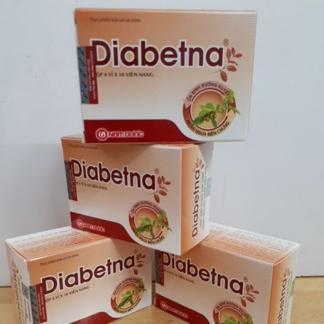 Thực phẩm bảo vệ sức khỏe Diabetna: ốn định đường huyết