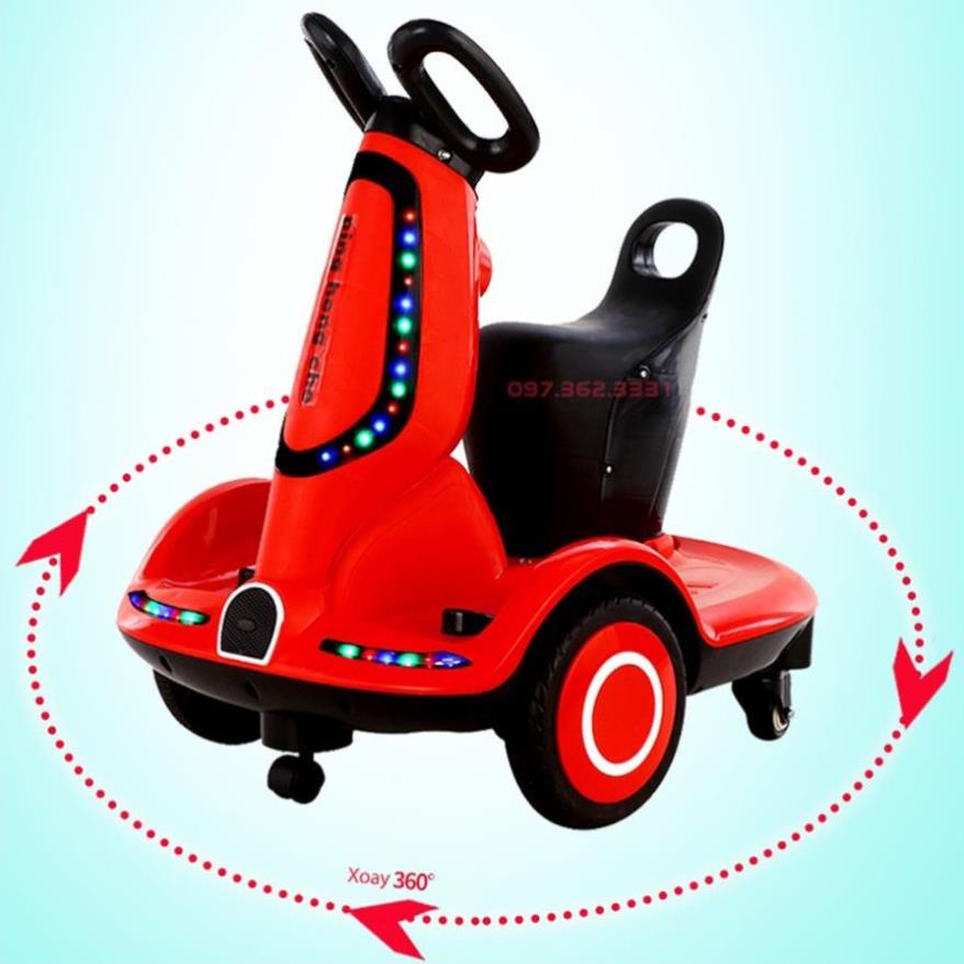 Xe Điện Trẻ Em Xe Điện Ô Tô Cho Bé Giữ Thăng Bằng Vòng Xoay 360 Độ - DS.Babi