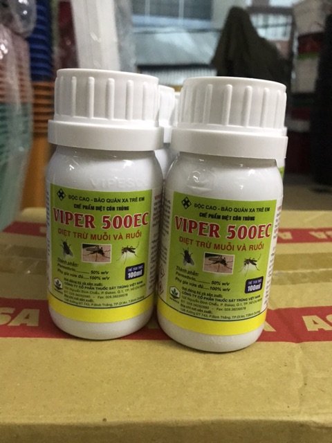 Viber 500EC - chế phẩm diệt ruồi &amp; muỗi An Toàn Hiệu Quả