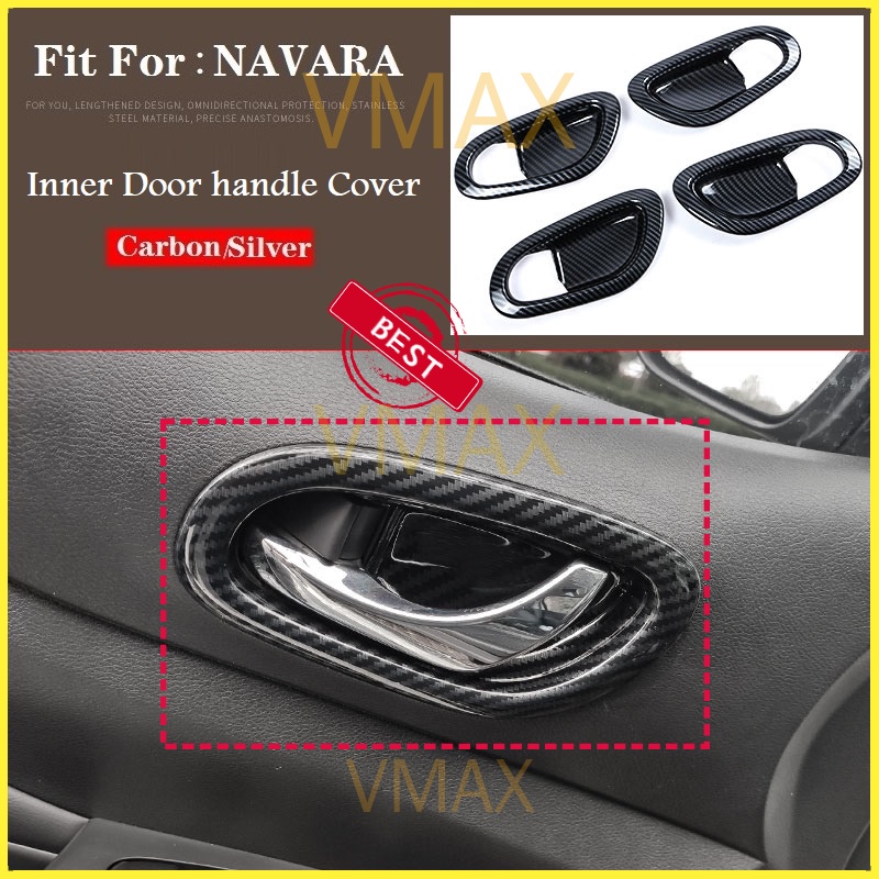 Nissan Navara NP300 2016-2022 Vỏ tay nắm cửa bên trong Phụ kiện nội thất cho Nissan Navara NP300 201