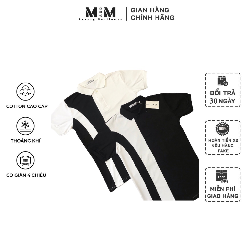 Áo Thun Nam, Áo thun polo nam MAM cổ bẻ ngắn tay cao cấp, vải Cotton co giãn,dày dặn,form regular fit | BigBuy360 - bigbuy360.vn
