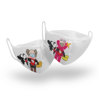 Cặp Khẩu trang Stay Safe inspired by KAWS