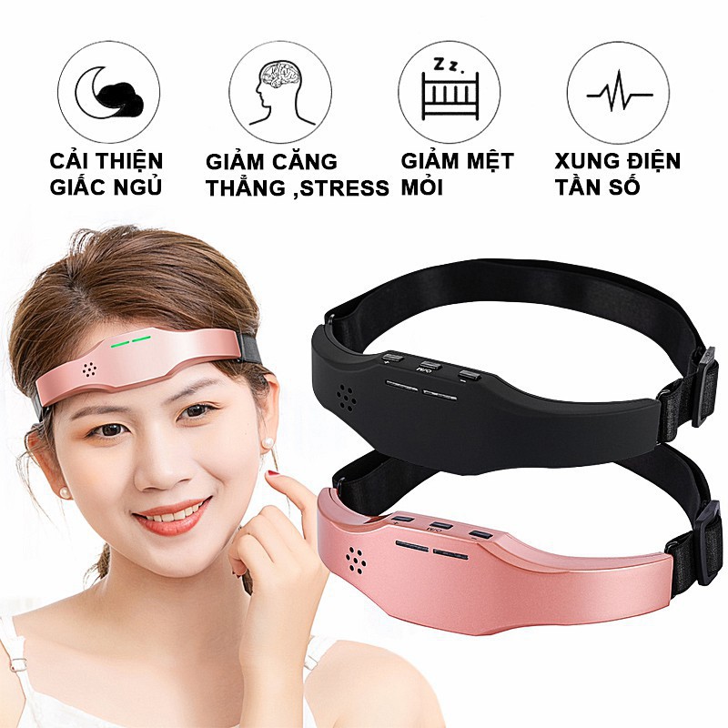 Máy massage đầu, hỗ trợ giảm đau đầu, mất ngủ, giảm stress