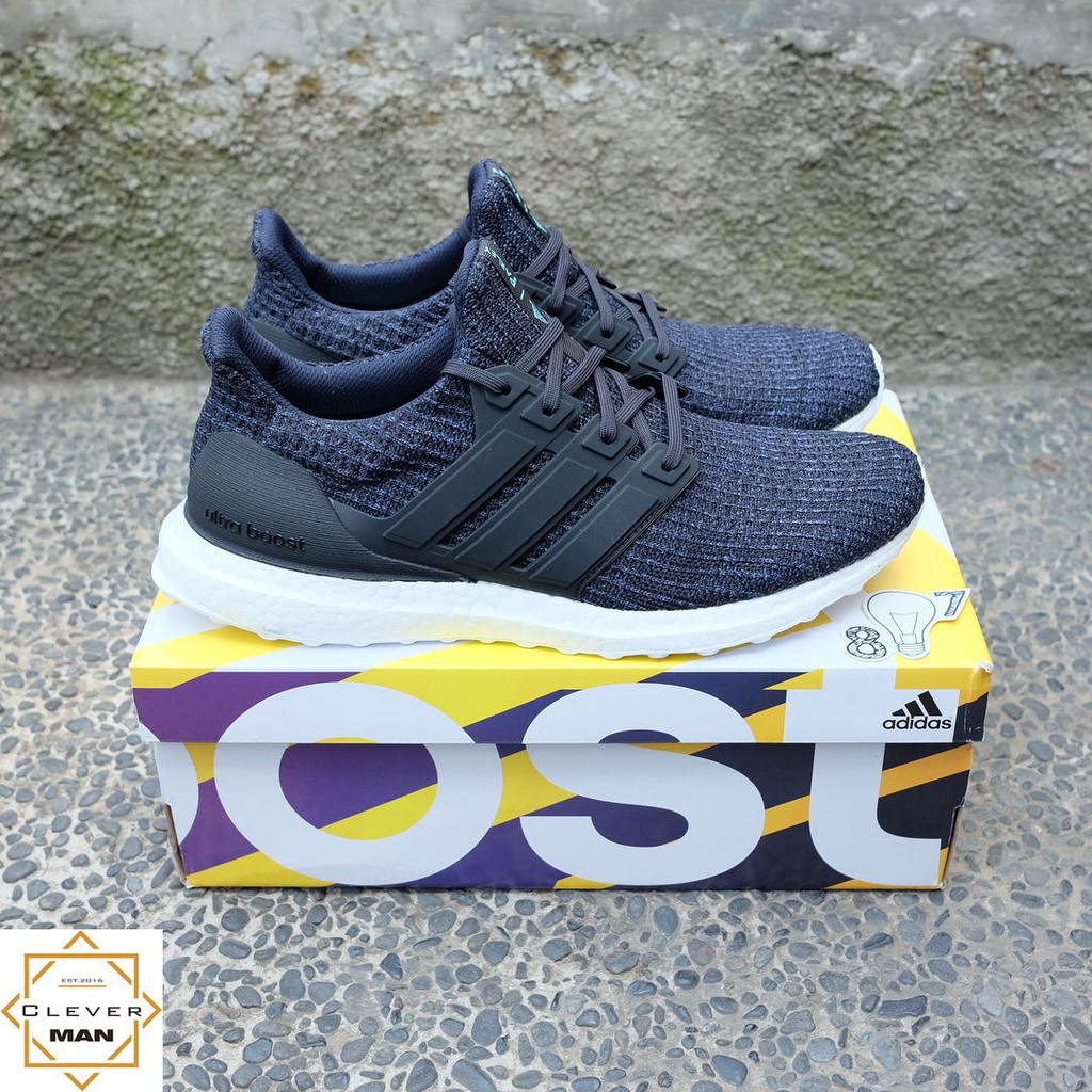 (HOT HOT) giày thể thao ULTRA BOOST 4.0 parley xanh than