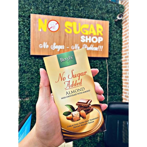 Chocolate Beryl 85g không đường no sugar socola đen đắng nguyên chất