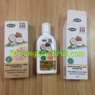 Kem Dưỡng Da Tay & Chân Dầu Dừa
