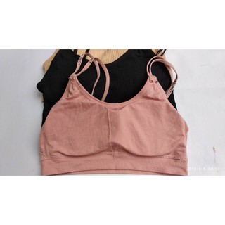 Áo bra 2 dây cotton siêu mát