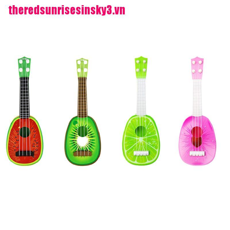 Đàn Ukulele 4 Dây Hình Trái Cây Cho Bé