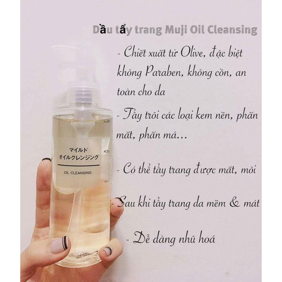 Dầu tẩy trang MUJI OIL CLEANSING