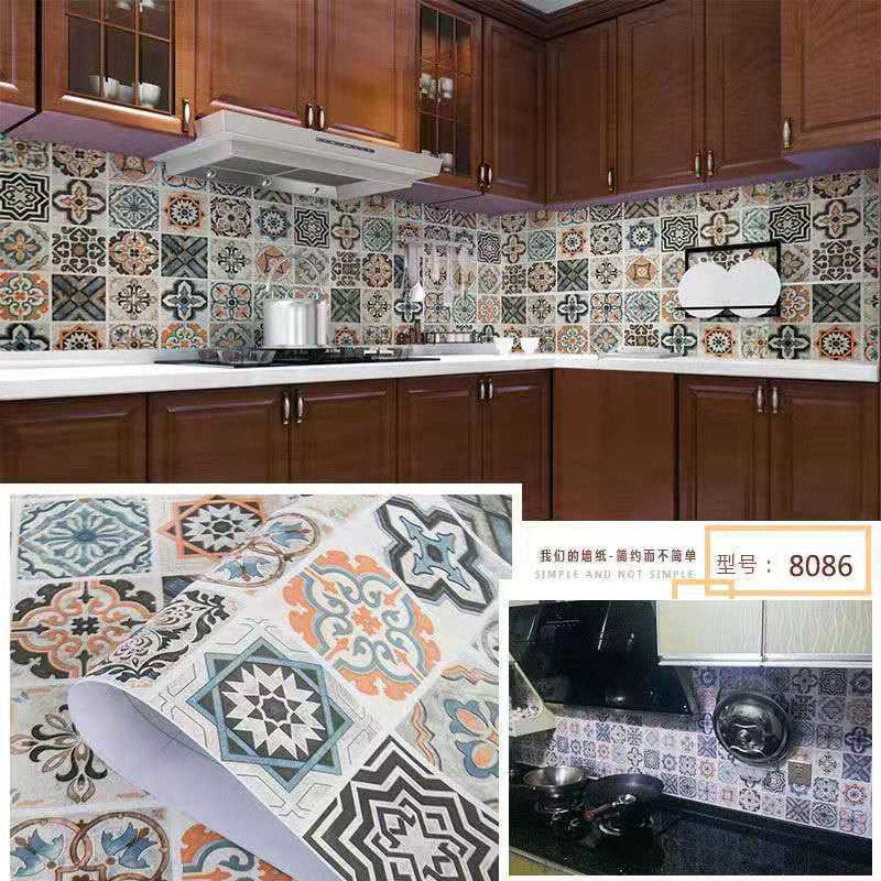 Miếng Dán Sàn Nhà Dày Dặn Chống Trượt Chống Thấm Nước Cho Nhà Tắm/Nhà Bếp