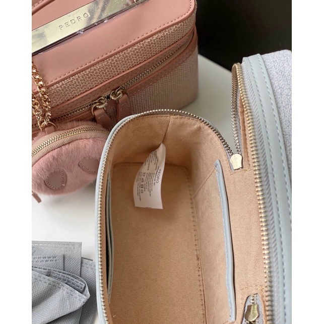 Túi cốp kèm charm chất thô sz20cm