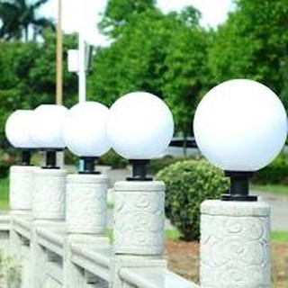 ĐÈN TRỤ CỔNG CẦU NHỰA