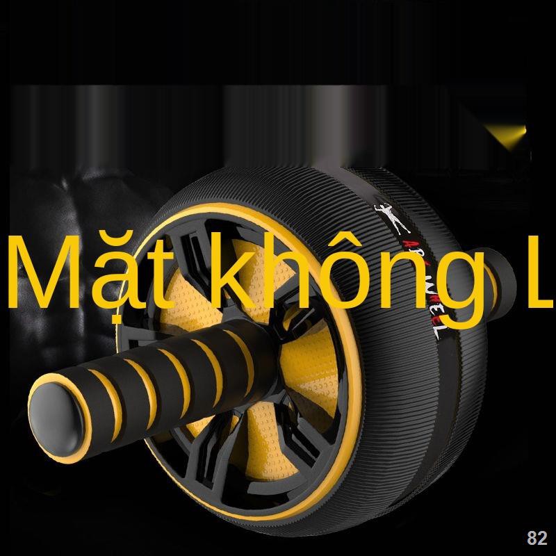 2021◇Bánh xe tập cơ bụng nam tập bụng nữ eo mỏng mới bắt đầu tập áo vest dòng dụng cụ thể dục thể thao tại nhà con lăn g