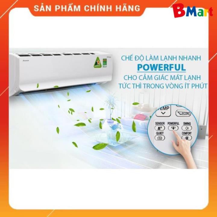 [ VẬN CHUYỂN MIỄN PHÍ tại HÀ NỘI ] Điều hòa Daikin 18000BTU 1 chiều Inverter R32 Cao cấp FTKC50TVMV/RKC50TVMV - BM