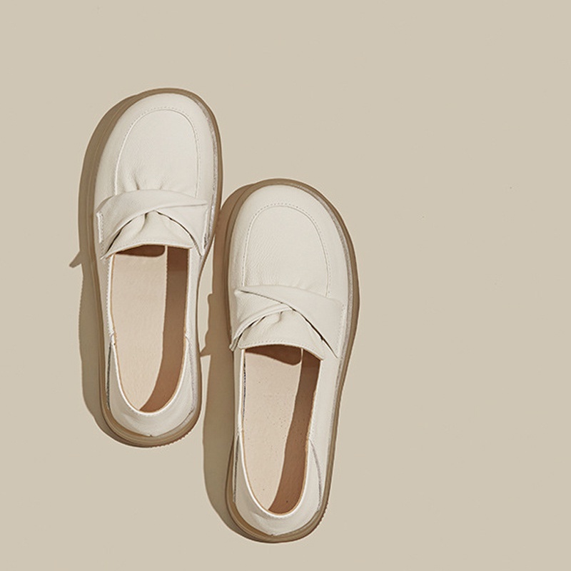 Giày lười IELGY đế bằng dễ phối đồ thời trang cho nữ