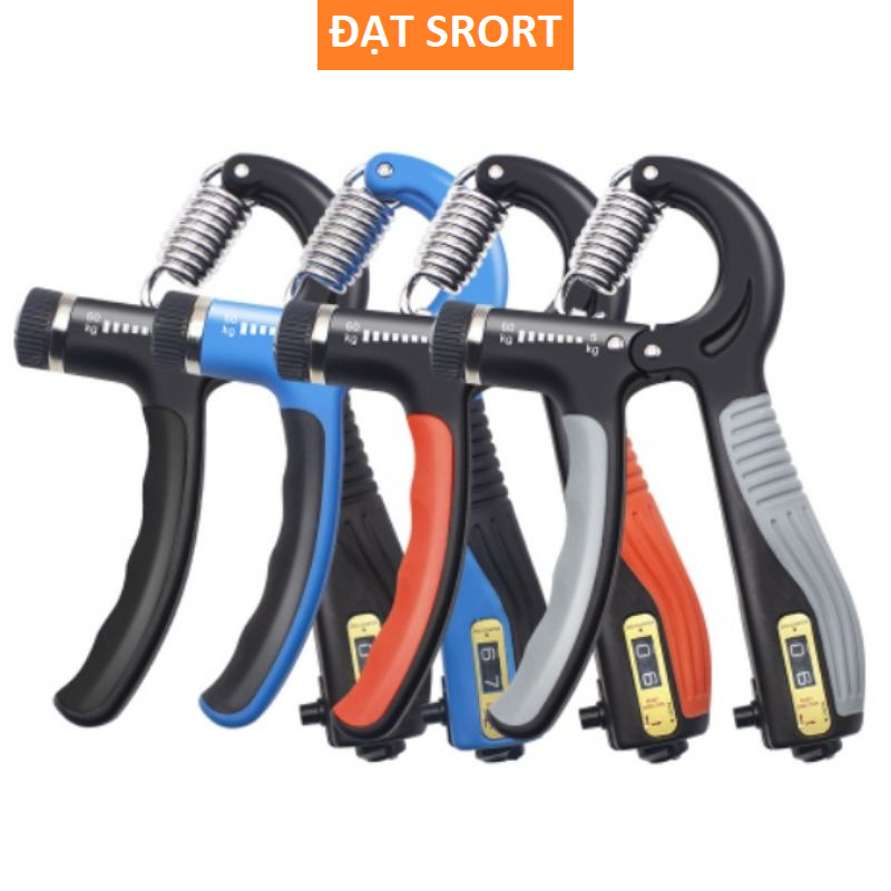 Kìm Bóp Tay Chữ A , Mức Lực Từ 5-60kg ,Có Lò Xo Tăng Chỉnh , Hỗ Trợ Tập Cơ Bàn Tay , Cơ Cẳng Tay , Tập Thể Thao
