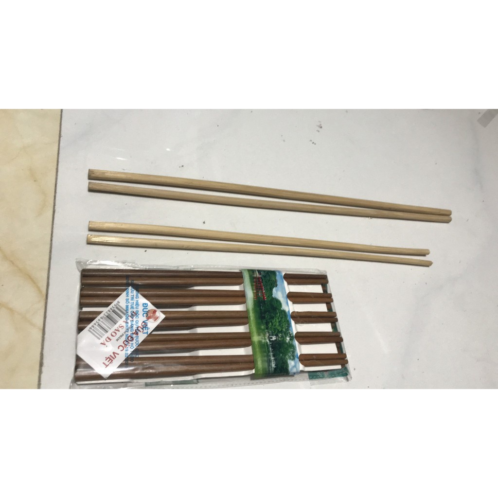 Đũa xào đồ ăn bằng tre kháng khuẩn an toàn khi sử dụng