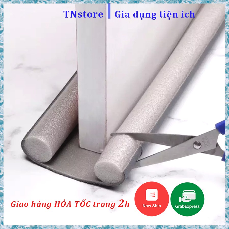 Thanh/Miếng/RON Chặn Khe Cửa 95cm Đa Năng, Ngăn Côn Trùng Chắn Gió Mùi Giảm Ồn Chống Kẹt Tay Chân Bé