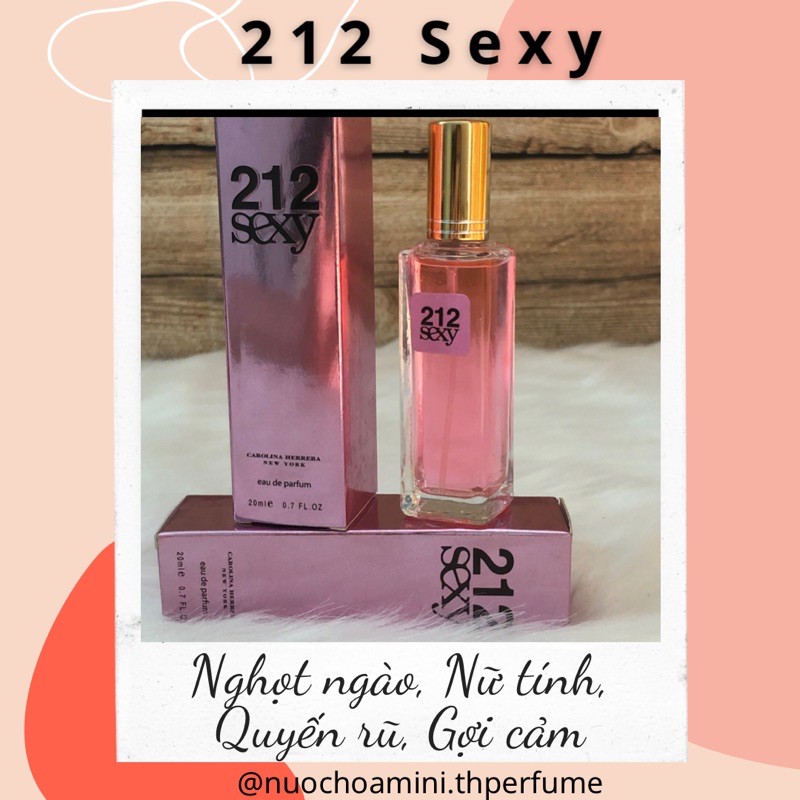 Nước Hoa Mini 212 SEXY WOMEN 20ml (mẫu 5D)