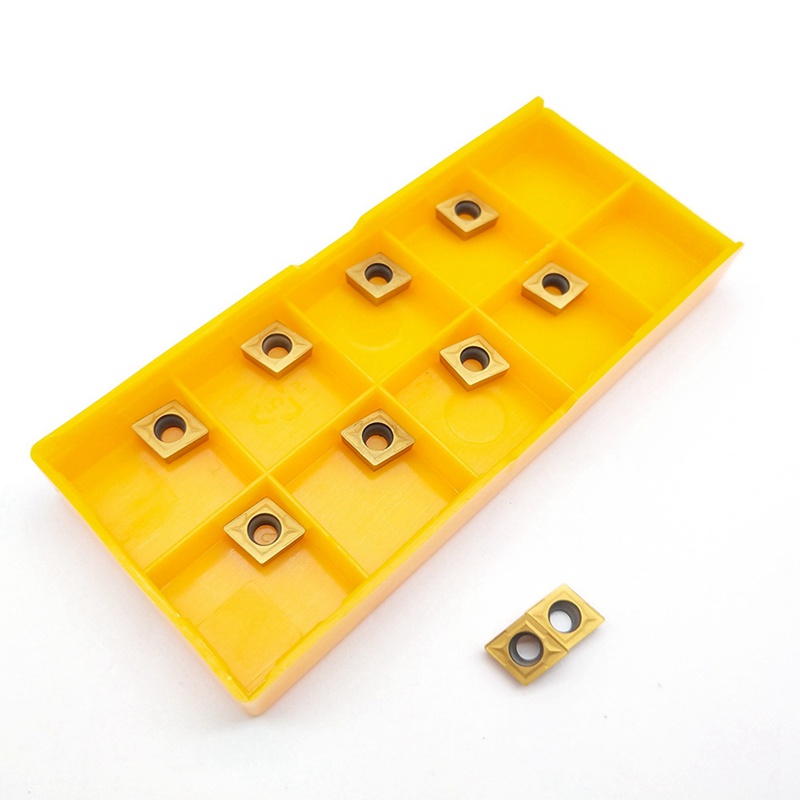 10 Cái CCMT060204 Công Cụ Xoay CNC Bên Trong Cho Máy Tiện