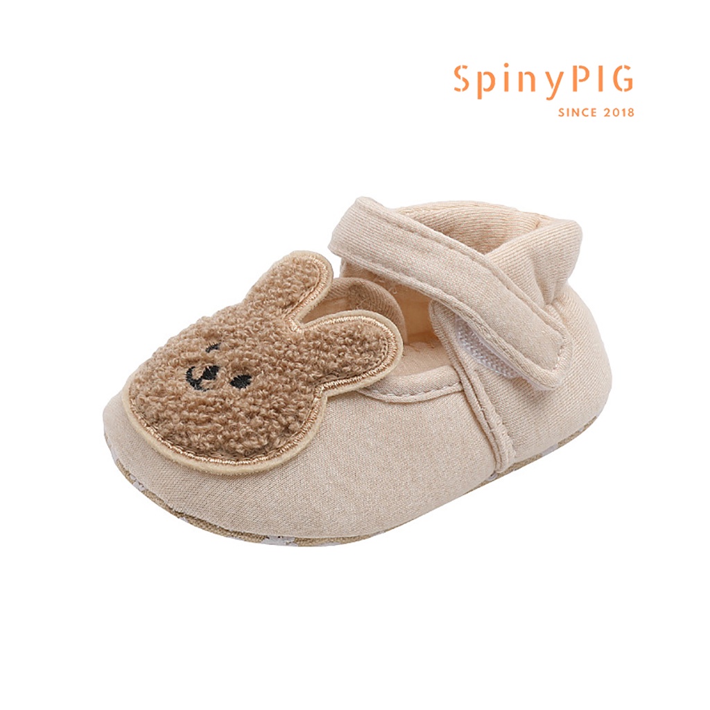 Giày tập đi cho bé 0-18 tháng tuổi 100% cotton hữu cơ tự nhiên không chất tẩy nhuộm chống trơn trượt hàng siêu xinh  ơi