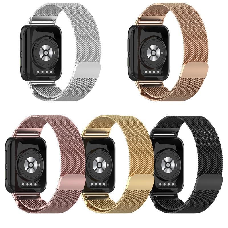 Dây đeo thay thế bằng thép không gỉ cho đồng hồ thông minh Oppo Watch2 42/46mm