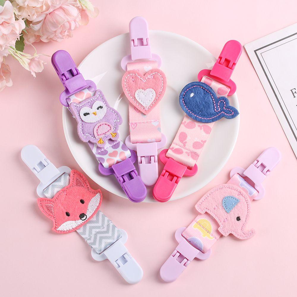 LUOL Kẹp Giữ Khăn Tay / Núm Vú Giả Dễ Thương