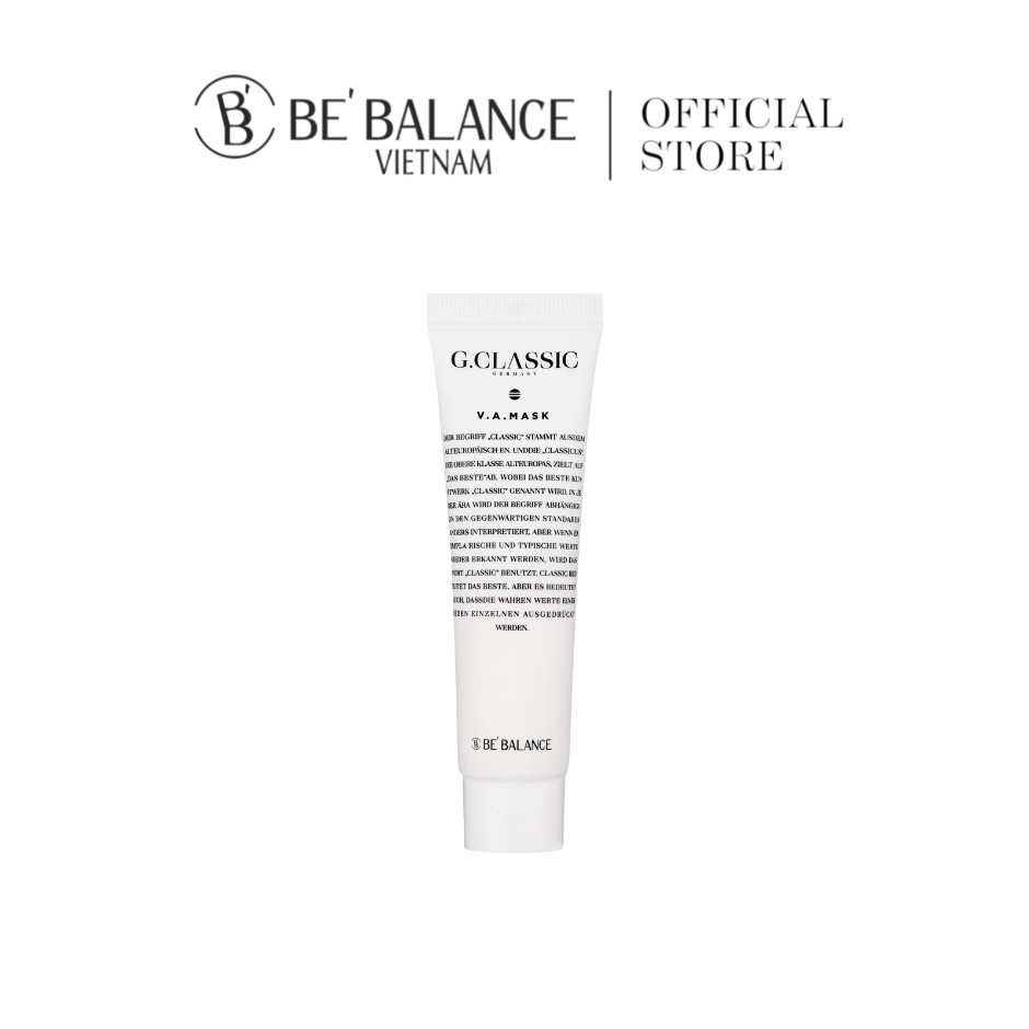 Mặt nạ ngủ Be'Balance G.Classic V.A Mask 20g