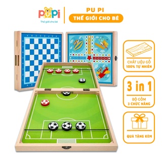 Cờ Búng, Cờ Cá Ngựa, Cờ Vây, Bộ Cờ Đa Chức Năng 3 Trong 1, Đồ Chơi Gia Đình, Game Giải Trí Cho Mọi Lứa Tuổi