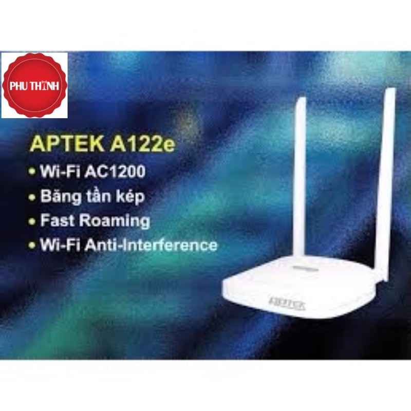 Bộ phát sóng WIFI APTEK A122E băng tần 5G