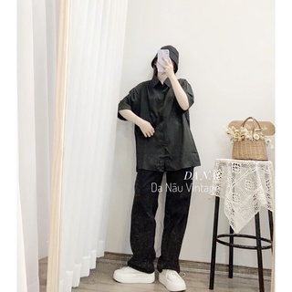áo sơmi nữ kiểu vải lụa dáng freesize 5 màu (ảnh thật shop chụp 100%)